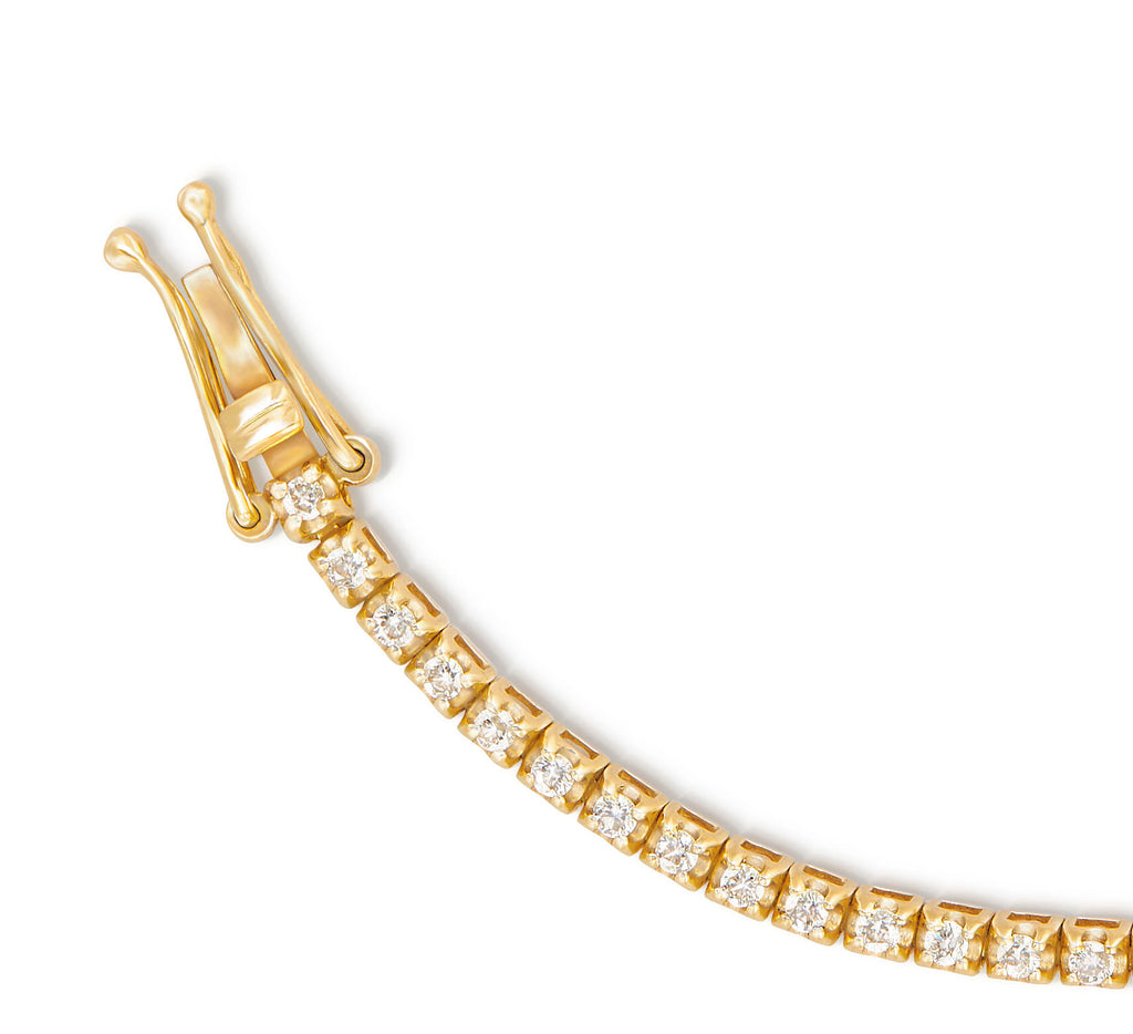 Diamond Tennis Bracelet in 18 Carat Gold