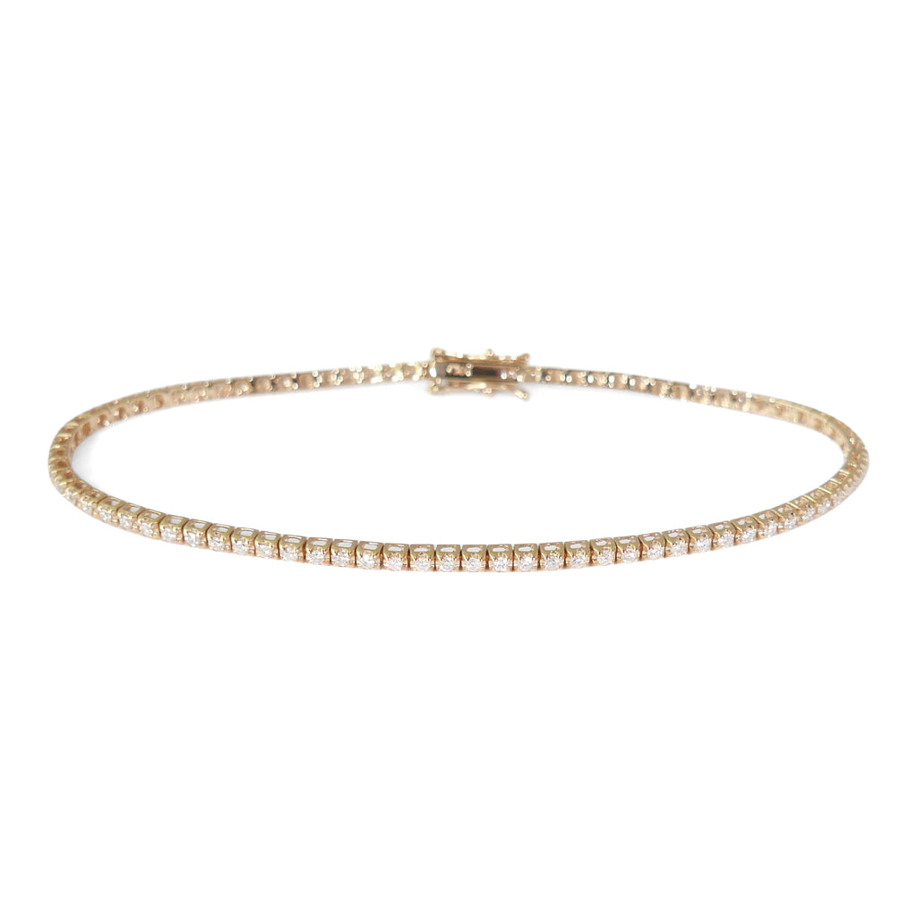 Diamond Line Tennis Bracelet