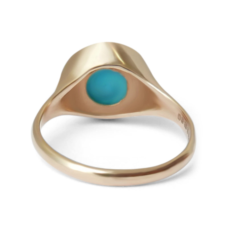 Turquoise Signet Ring