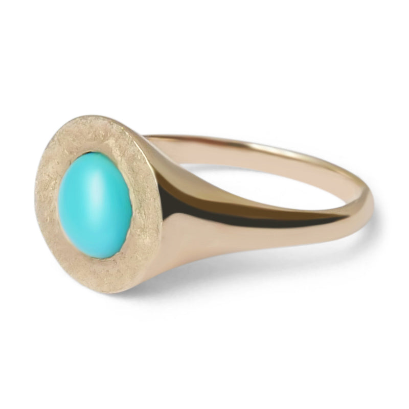 Turquoise Signet Ring